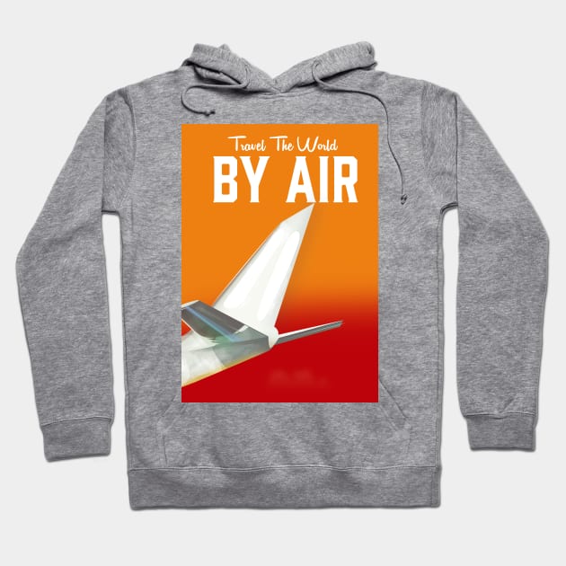 Travel the World By Air Hoodie by nickemporium1